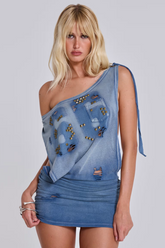 Route 66 Studded Backless Dress